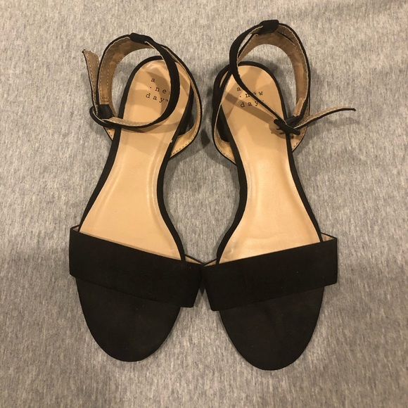 a new day Shoes - Target Black Sandals